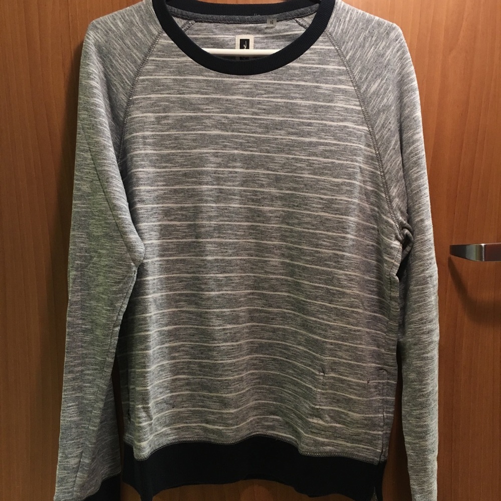 Howe Blue/Grey/White Crewneck Sweatshirt